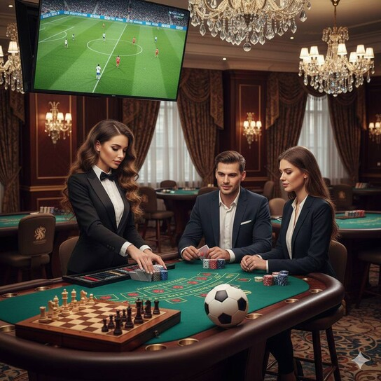 Luxury Casino Interface